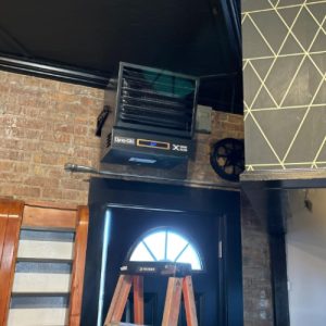 Commercial Wall Mounted Wi-Fi Forced Air Electric Garage Heater