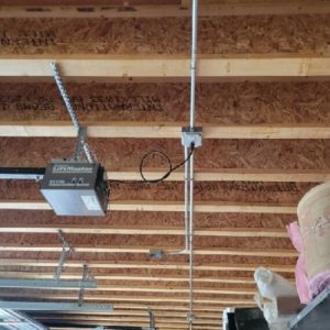 Residential Garage Door Electrical Installation